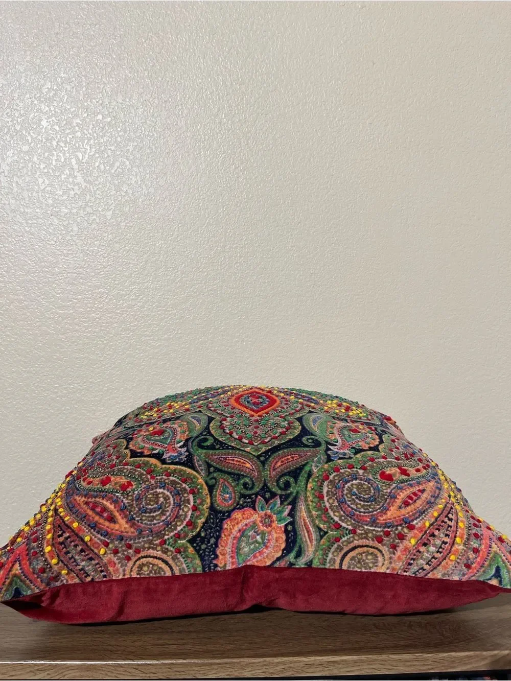 Pottery Barn accents rich